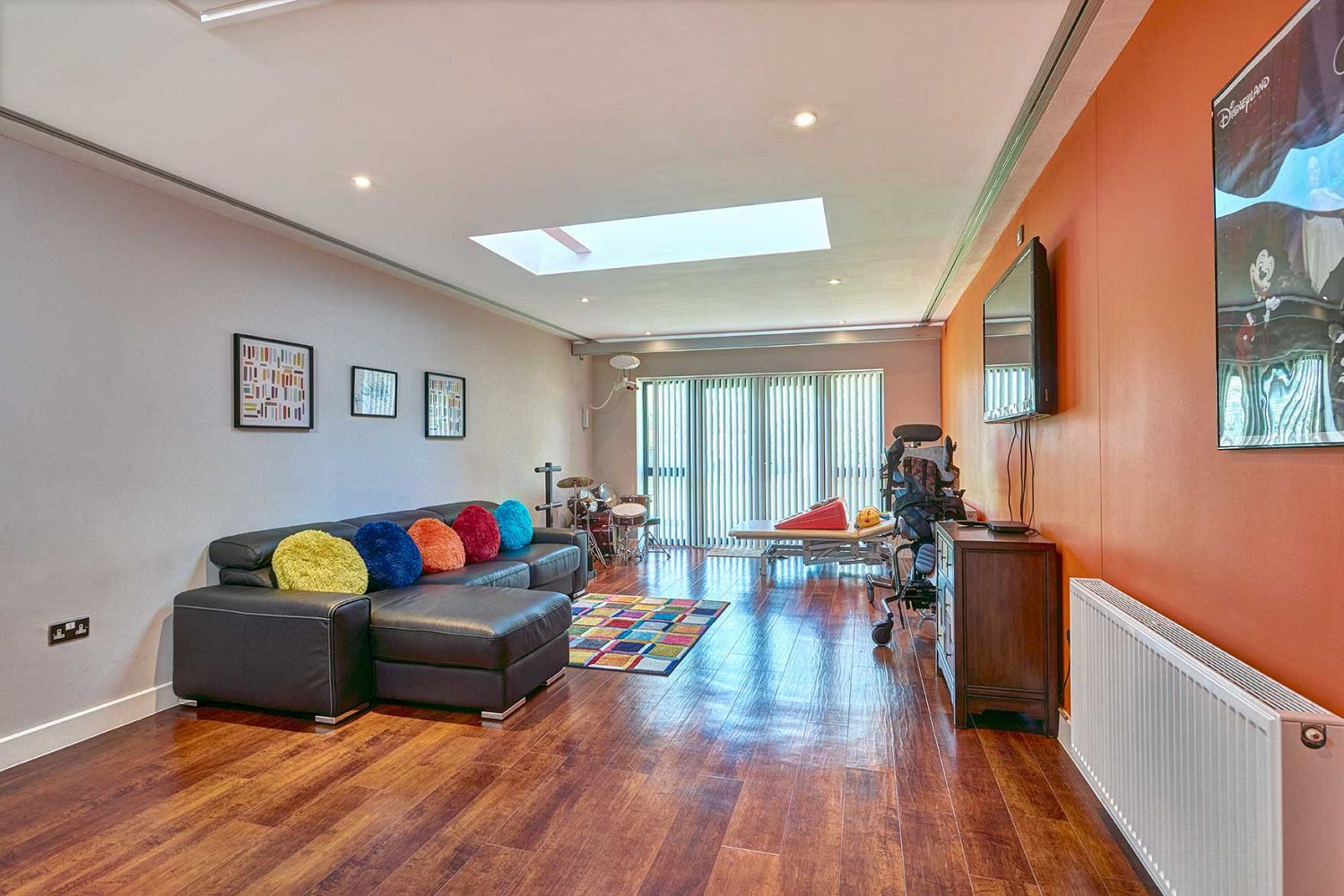 Specialist accessible bathroom within the Doncaster property